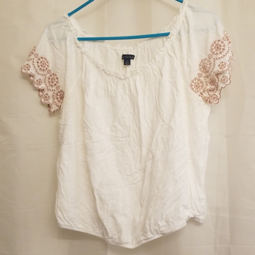 American Eagle White Top